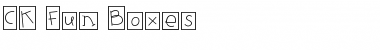 Download CK Fun Boxes Font Download CK Fun Boxes Font