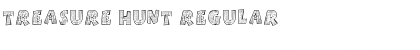 TREASURE HUNT Regular Font