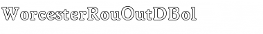 WorcesterRouOutDBol Regular Font