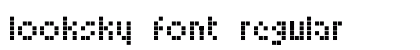 Looksky Font Regular preview