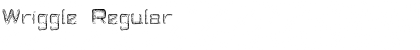 Download Wriggle Font Download Wriggle Font