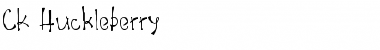 Download CK Huckleberry Font Download CK Huckleberry Font