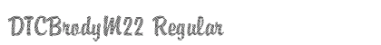 DTCBrodyM22 Regular preview