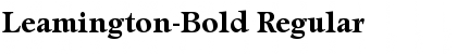 Download Leamington-Bold Font
