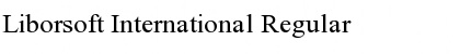 Download Liborsoft International Font