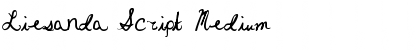 Download Liesanda Script Font