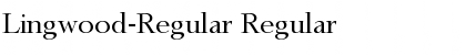 Download Lingwood-Regular Font