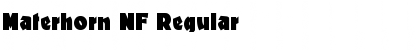 Download Materhorn NF Font