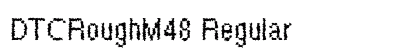 DTCRoughM48 Regular preview