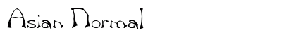 Asian Normal preview