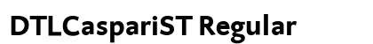DTLCaspariST Regular Preview