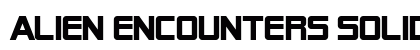 Alien Encounters Solid Bold preview