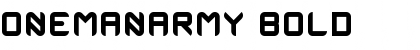Download OneManArmy Font Download OneManArmy Font