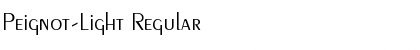 Peignot-Light Regular Font