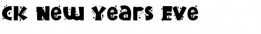 Download CK New Years Eve Font Download CK New Years Eve Font