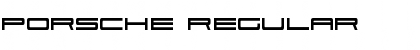 Porsche Regular Font