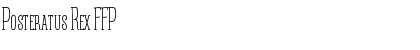 Download Posteratus Rex Font
