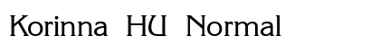 Korinna HU Normal Preview
