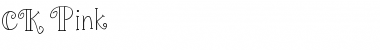 Download CK Pink Font Download CK Pink Font