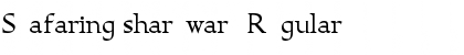 Download Seafaring shareware Font