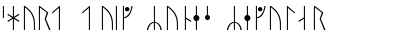 Short-Twig Runes Regular Font