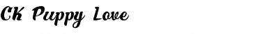 Download CK Puppy Love Font Download CK Puppy Love Font
