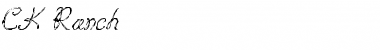 Download CK Ranch Font Download CK Ranch Font