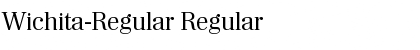 Download Wichita-Regular Font