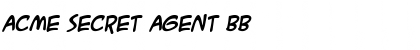 Download ACME Secret Agent BB Font