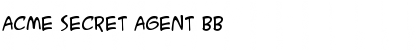 Download ACME Secret Agent BB Font