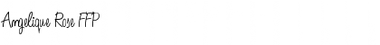 Angelique Rose FFP Font