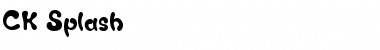 Download CK Splash Font Download CK Splash Font