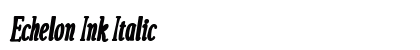 Echelon Ink Italic Font