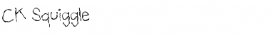 Download CK Squiggle Font Download CK Squiggle Font