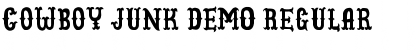 Download Cowboy Junk DEMO Font