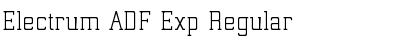 Download Electrum ADF Exp Font