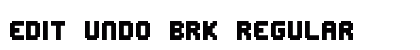 Edit Undo BRK Regular preview