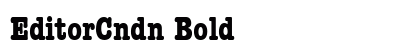 EditorCndn Bold preview