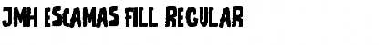 Download JMH Escamas Fill Font