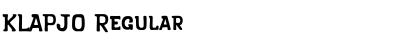Download KLAPJO Font