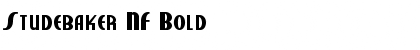 Studebaker NF Bold Font