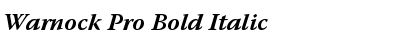 Download Warnock Pro Font