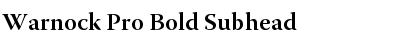 Download Warnock Pro Font