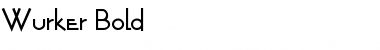 Wurker Bold Font