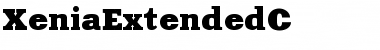XeniaExtendedC Regular Font
