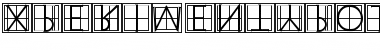 XperimentypoThree Squares Font