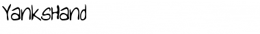 Download YanksHand Font