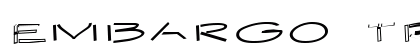 Embargo TR Regular preview
