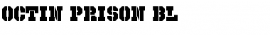 Octin Prison Black Font