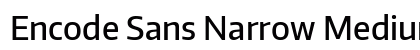 Encode Sans Narrow Medium preview